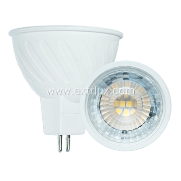 White dimmable mr16 smd led 7w 60° spotlights